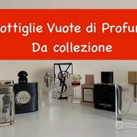 Bottiglie profumo da collezione