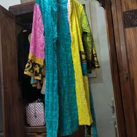 accappatoio versace multicolor ferragni