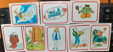 Lotto Figurine vintage anni 80 album Paninari 1987