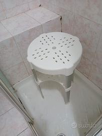 Sgabello sanitario da doccia