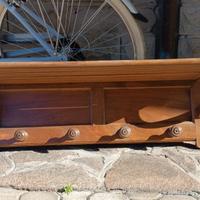 attaccapanni con cappelliera primi 900 restaurato