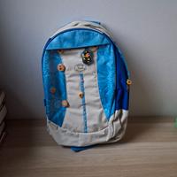 Zaino per scuola azzurro per bambino