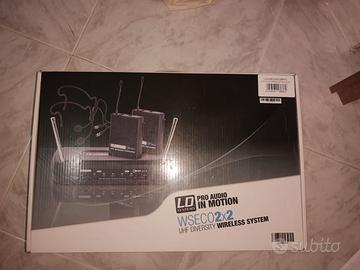 set 2 Radio microfoni LD WSeco2x2