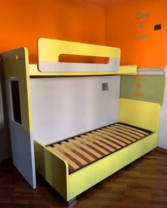Letto a castello scorrevole