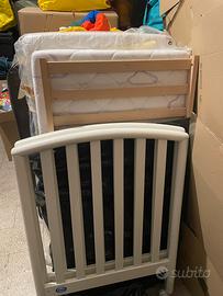 Lettino con sponda abbassabile marca Pali