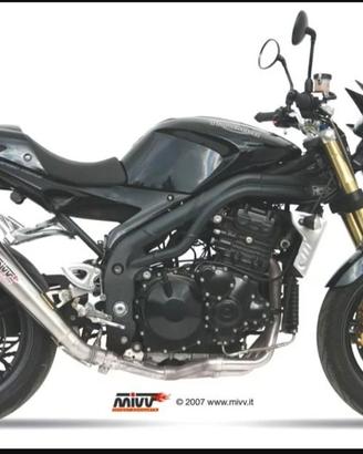 Triumph Speed triple 1050 Mivv terminale 