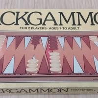 Gioco storico Backgammon vintage 