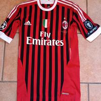 Maglia Milan 2011/2012 T.Silva 33 Home TechFit