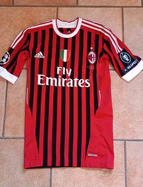 Maglia Milan 2011/2012 T.Silva 33 Home TechFit