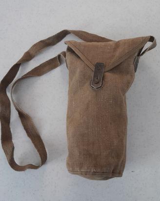 Custodia porta maschera a gas militare  in stoffa