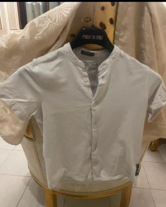 piazza Italia polo bambino bianco tg 4 5