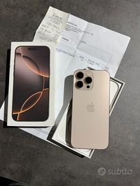 iPhone 16 pro max + GARANZIA