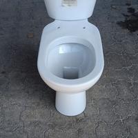 Vaso con cassetta in porcellana Azzurra