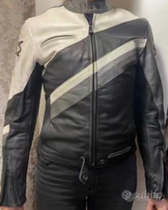 Giacca Donna Moto Pelle Impermiabile Spyke S/M