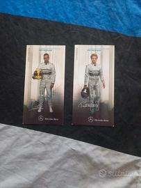 Cartoline Formula1 F1 Mercedes Lewis Hamilton e