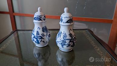 Porcellana Sale e Pepe Dispenser Blue Danube