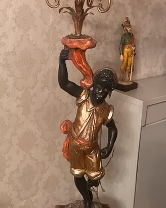 Moro Porta lampade in legno