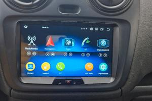 autoradio android auto 14 apple car play per dacia