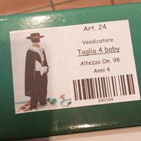 Vestito da carnevale Zorro