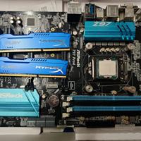 blocco intel 4690k + mobo + ram + dissi