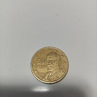 50 centesimi AENTA 2002 rara