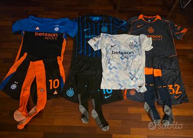 kit maglia pantaloni Inter 2025 2026 home away 