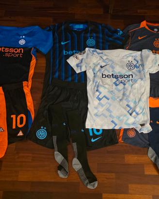 kit maglia pantaloni Inter 2025 2026 home away 