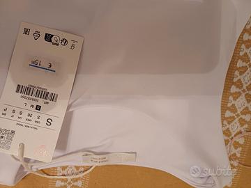 Camicia bianca ORIGINALE ZARA, donna taglia S