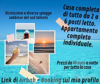 Casa Vacanze a Racale/Gallipoli