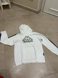 felpa originale Kappa con cappuccio,taglia 14
