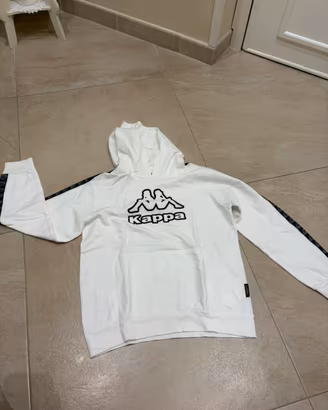 felpa originale Kappa con cappuccio,taglia 14