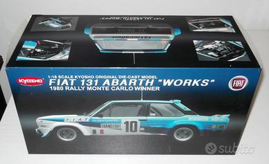 Kyosho Fiat 131 Abarth Rally Monte Carlo 1980 1/18