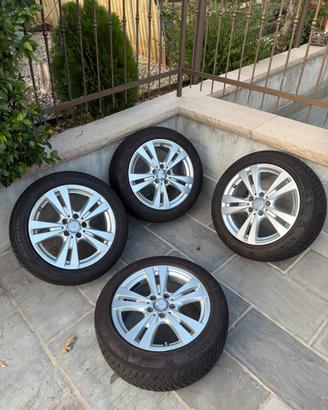 Gomme invernali con cerchi originali Mercedes