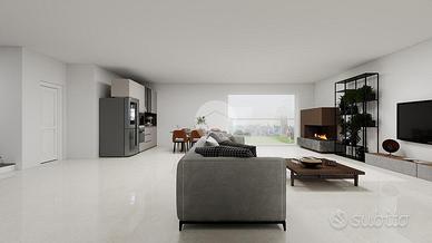 VILLA A SCHIERA A TRENZANO