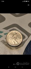 50 Lire piccole 1990 ERRORE DI CONIO 