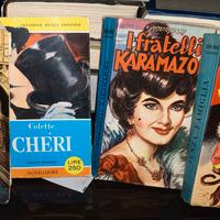 QUATTRO ROMANZI VINTAGE LUCCHI  E SERIE DEL PAVONE
