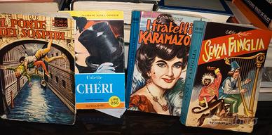 QUATTRO ROMANZI VINTAGE LUCCHI  E SERIE DEL PAVONE
