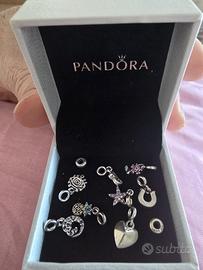 Pandora bracciale argento 925 + 10charms originali
