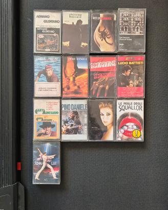 musicassette originali vari artisti. 
