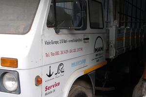 Autocarro Mann doppia cabina, ribaltabile tril