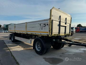RIMORCHIO VIBERTI RIBALTABILE BILATERALE 2 ASSI