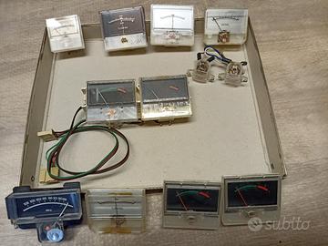 Milliamperometri assortiti 