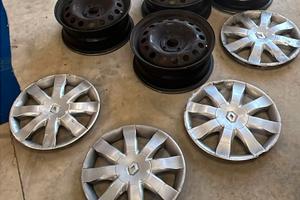 Cerchi in ferro da 15 Renault Clio terza serie