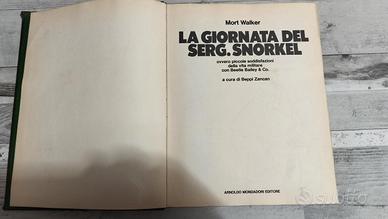 fumetto Sergente Snorkel