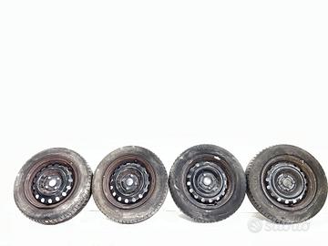 4 CERCHI IN FERRO FIAT Grande Punto 3° Serie 5052