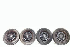 4 CERCHI IN FERRO FIAT Grande Punto 3° Serie 5052