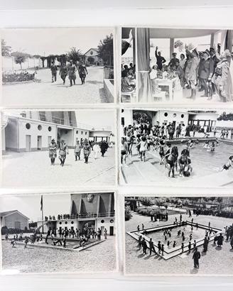 Lotto di 22 fotografie originali d'epoca AREP