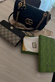 BORSA GUCCI E PORTAFOGLIO ORIGINALE