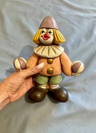 Pagliaccio giocoliere clown thun vintage RARO