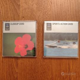 Minolta cards: Closeup e Sports action